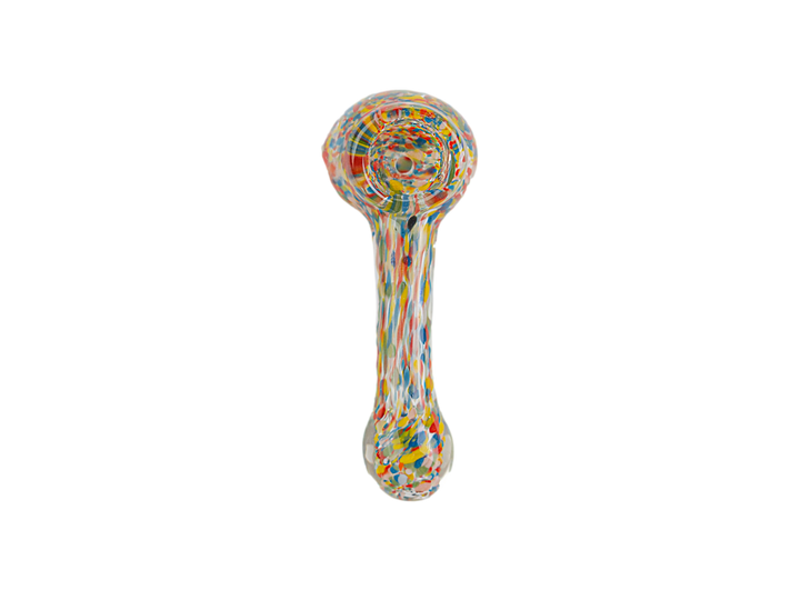 SSP-15 4" Multi Color Speckled Hand Pipe