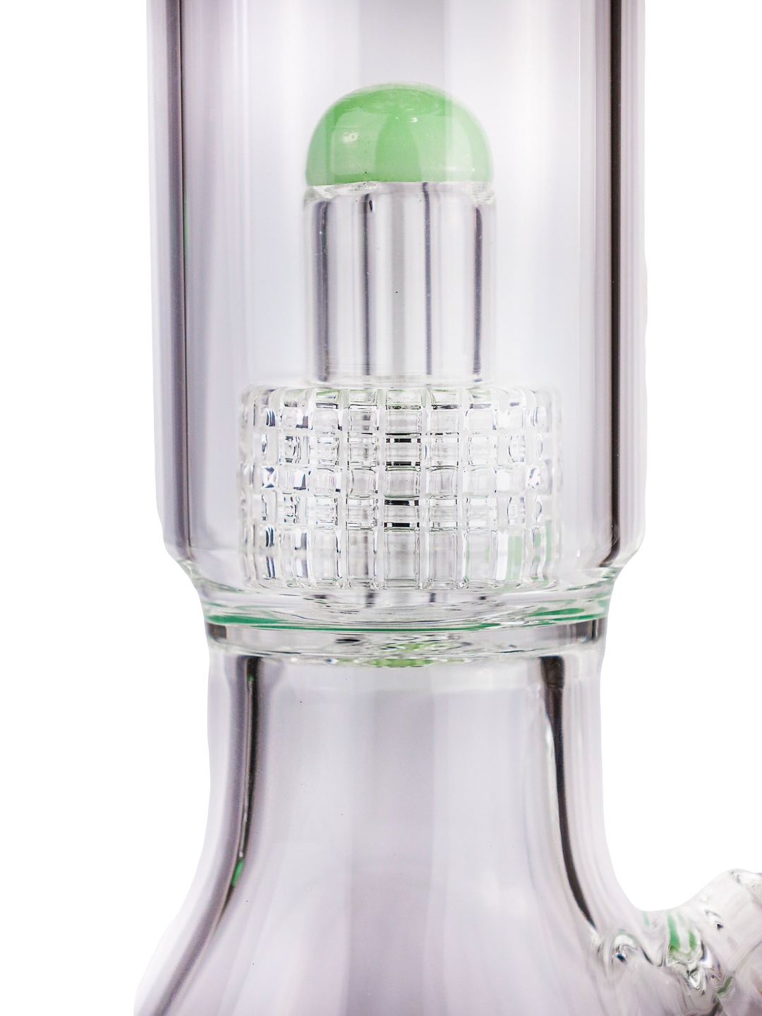 18" Green Bear Matrix Beaker w/ Color Wrap