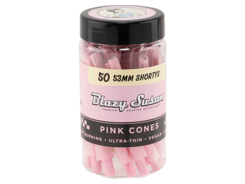 Blazy Susan Shorty Pink Cones 50ct
