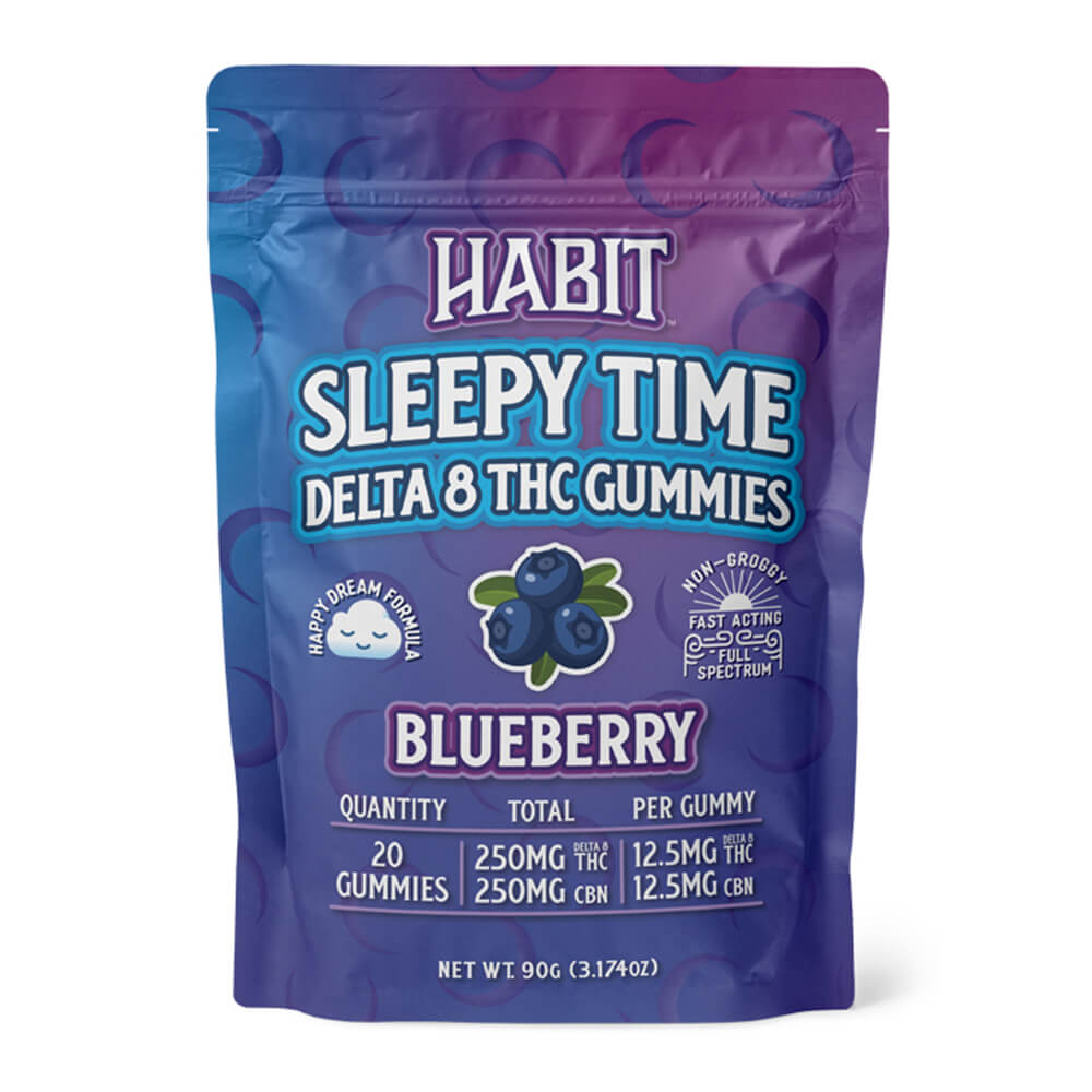 Habit Sleepy Time D8 Gummies 250mg