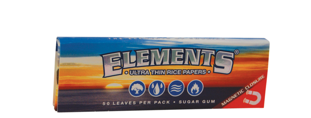 Elements 1.25" Magnetic Closure Rice Papers - zwavedistro