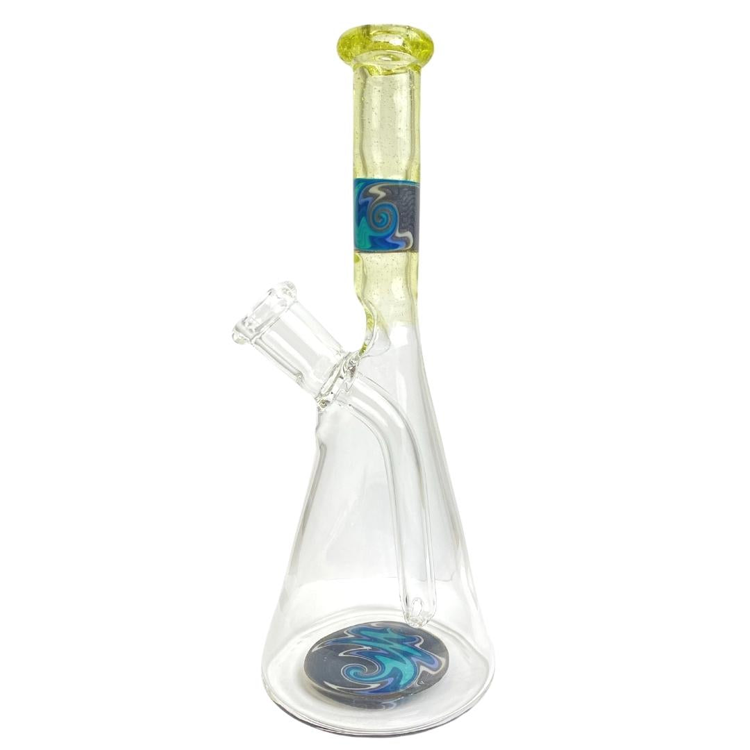Finest Glass 7.5" Worked Neck Mini Tube