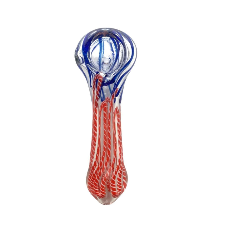 4.5" Two Tone Squiggle Hand Pipe
