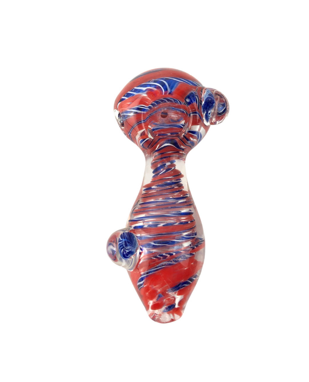 SSP-30 3.5" Squiggle Mix Hand Pipe