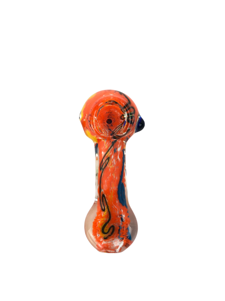 SSP-27 4" Squiggle Mix Hand Pipe