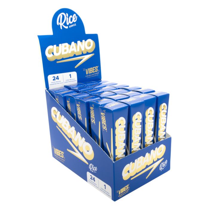 VIBES Rice Cubano Pre-rolled Cones (24pc)