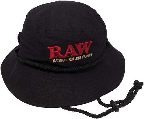 RAW Smokermans Bucket Hat Black